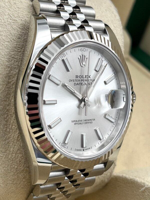 ROLEX DATE JUST WHITE