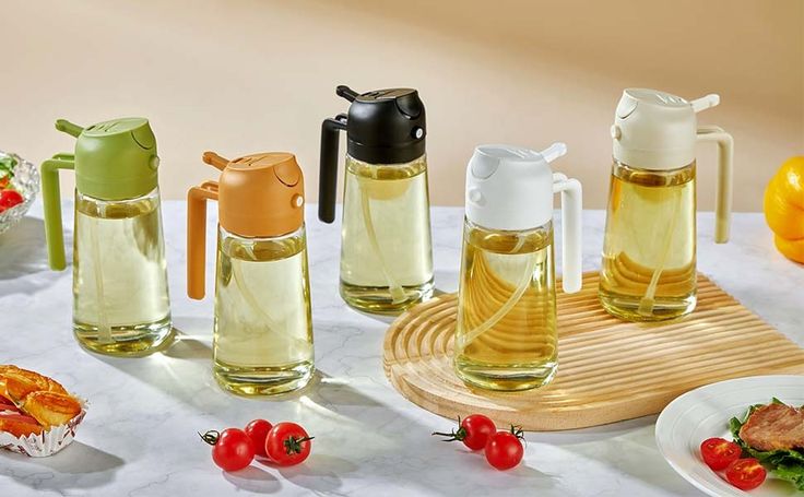 قارورة الزيت الذكية 🫒 — نقطة وحدة تغيّر مطبخك