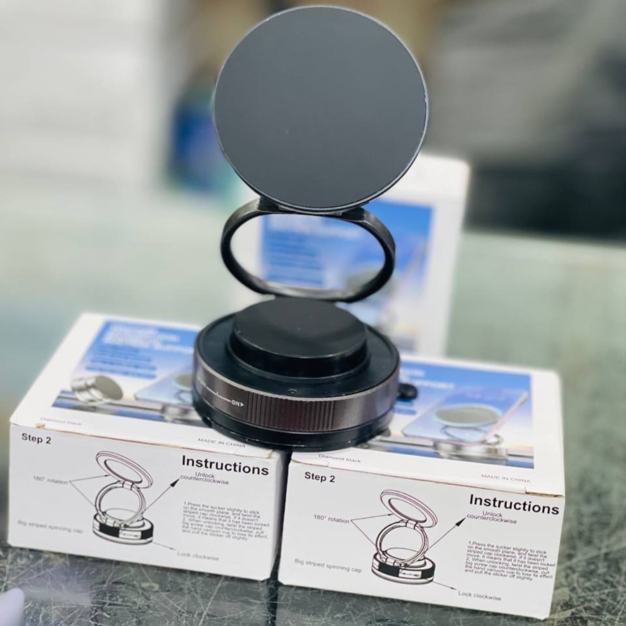 SUPPORT AUTO حامل الهاتف المغناطيسي 360 درجة