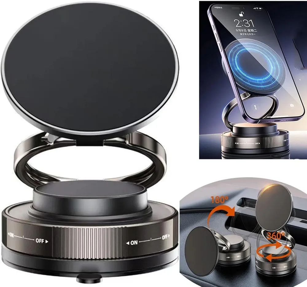 SUPPORT AUTO حامل الهاتف المغناطيسي 360 درجة