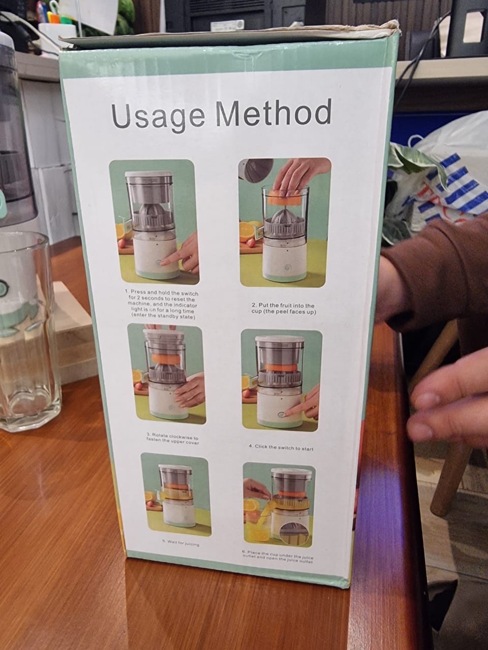 🍊💫 العصّارة الكهربائية الذكية