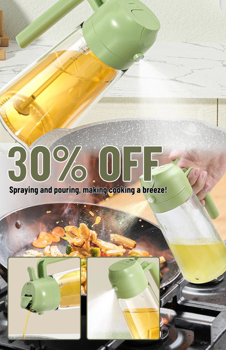 قارورة الزيت الذكية 🫒 — نقطة وحدة تغيّر مطبخك