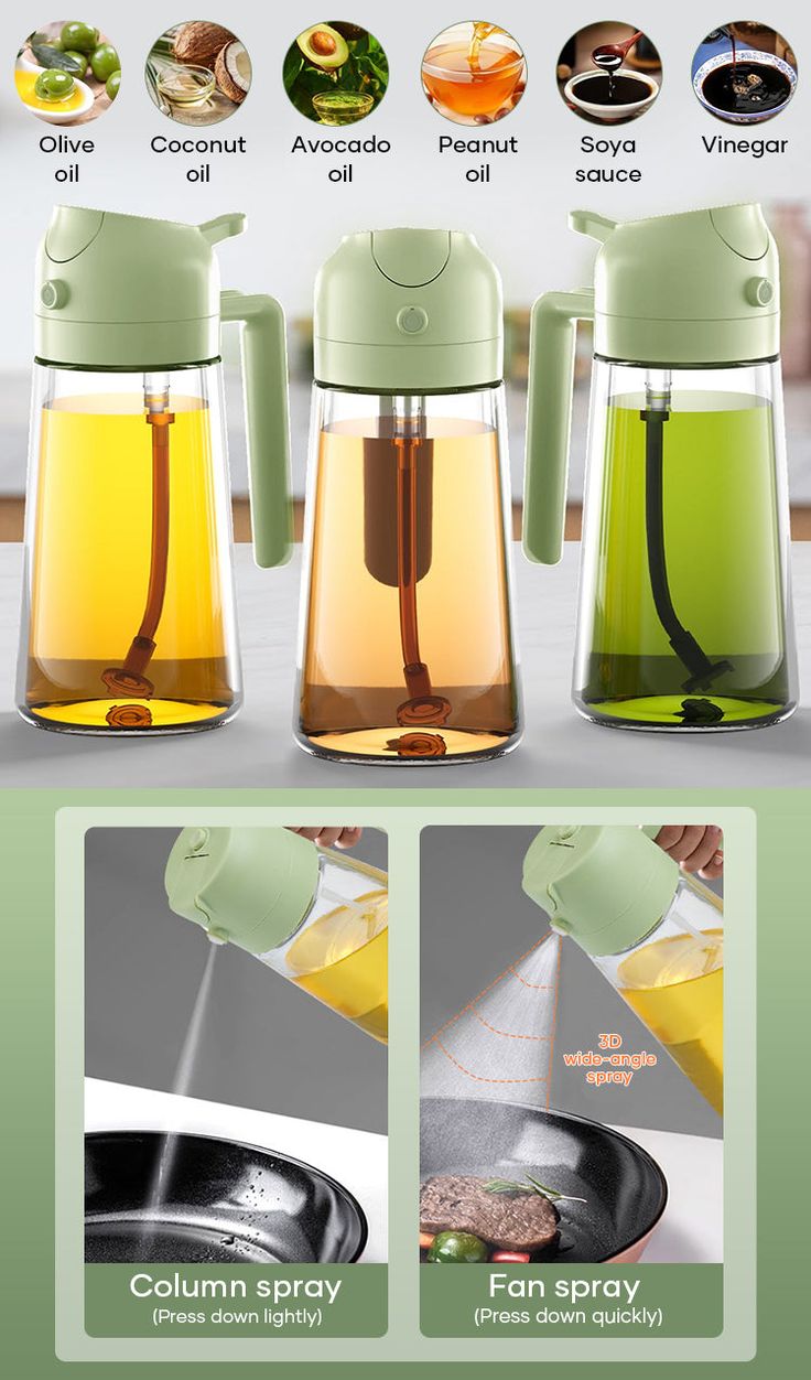 قارورة الزيت الذكية 🫒 — نقطة وحدة تغيّر مطبخك