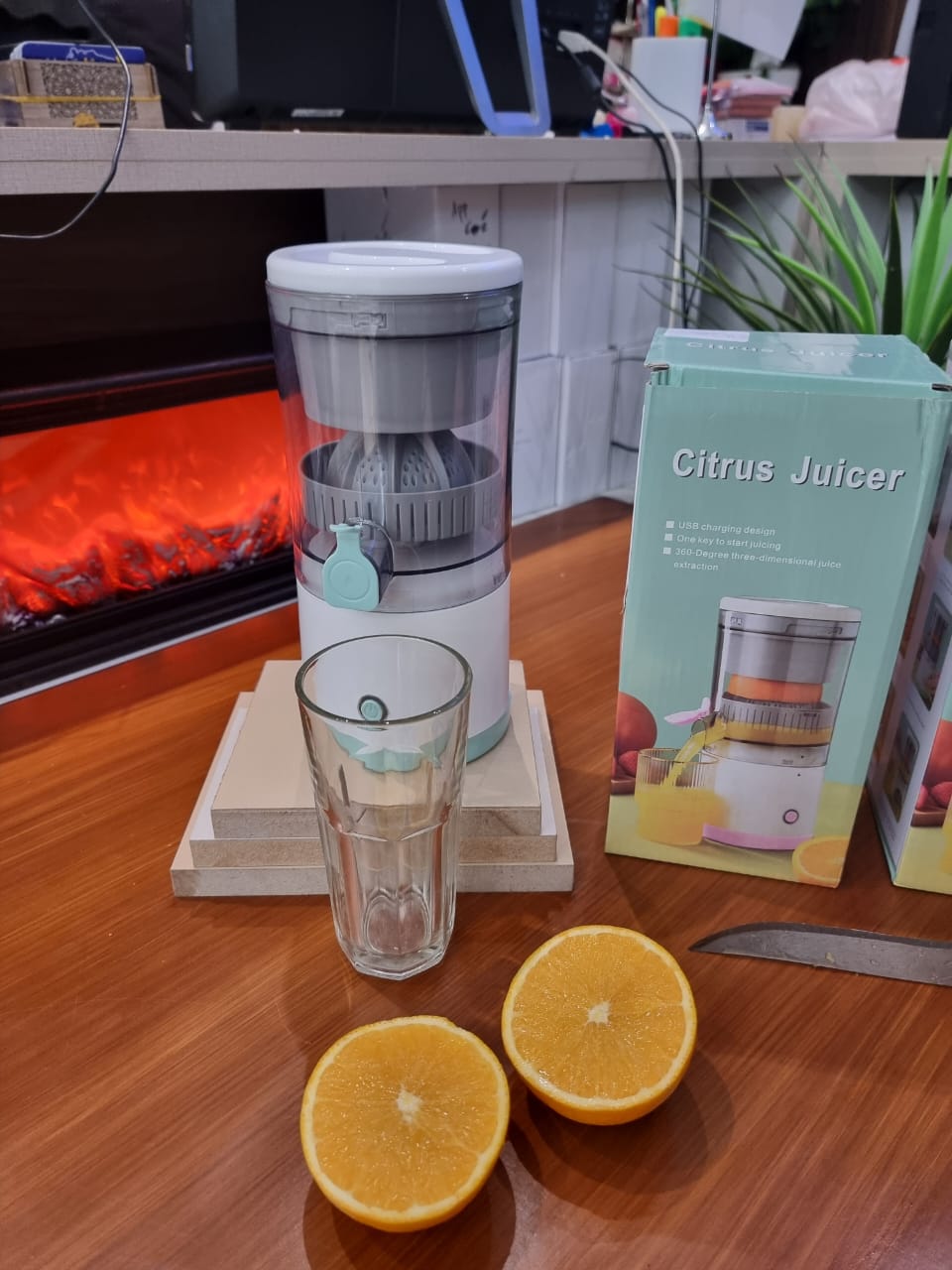 🍊💫 العصّارة الكهربائية الذكية